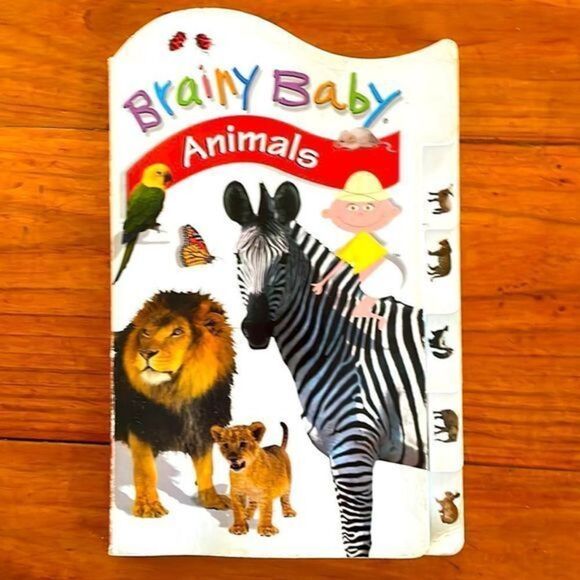 Brainy Baby’s Company Brainy Baby’s Animals hardcover board book Edith Reynolds - Picture 1 of 1